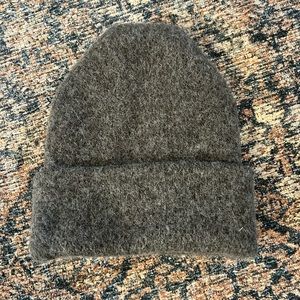 Lauren Manoogian Carpenter Hat, Only Worn Twice, Dark Grey /Brownish in color